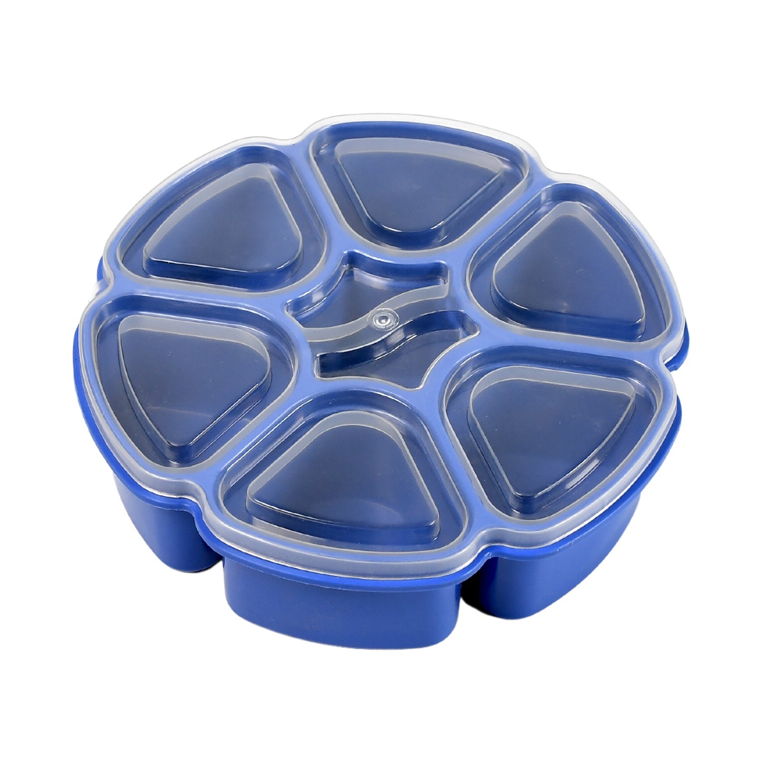 7185 Unique Design Multipurpose Masala / Spice Box Container Spice Box For Kitchen , Masala Container , ( Plastic 7 Section ) DeoDap 7185 Unique Design Multipurpose Masala / Spice Box Container Spice Box For Kitchen , Masala Container , ( Plastic 7 Section ) DeoDap